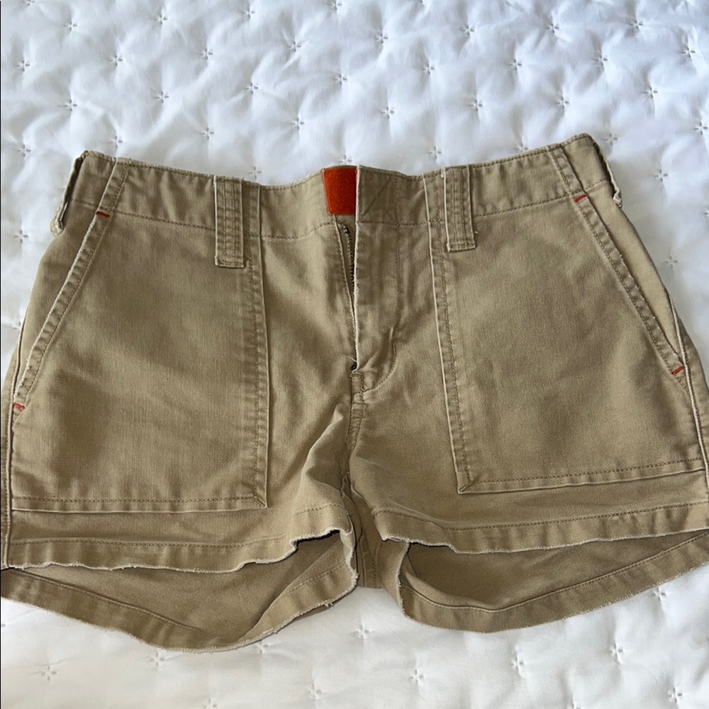 Abercrombie & Fitch Tan Women's Cargo Shorts